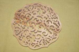 Fretwork trivet